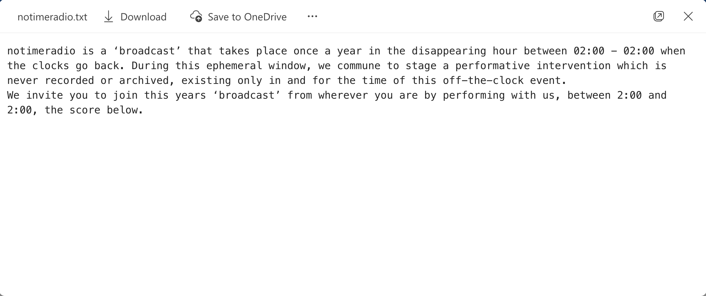 Notime radio image 5